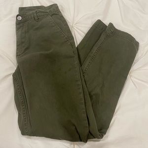 Brandy Melville green pants